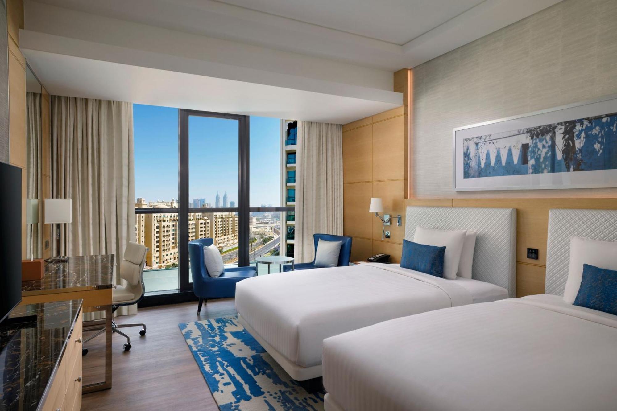 Palm Deluxe Room, 2 Double Beds, Private Balcony, Beachfront Resort