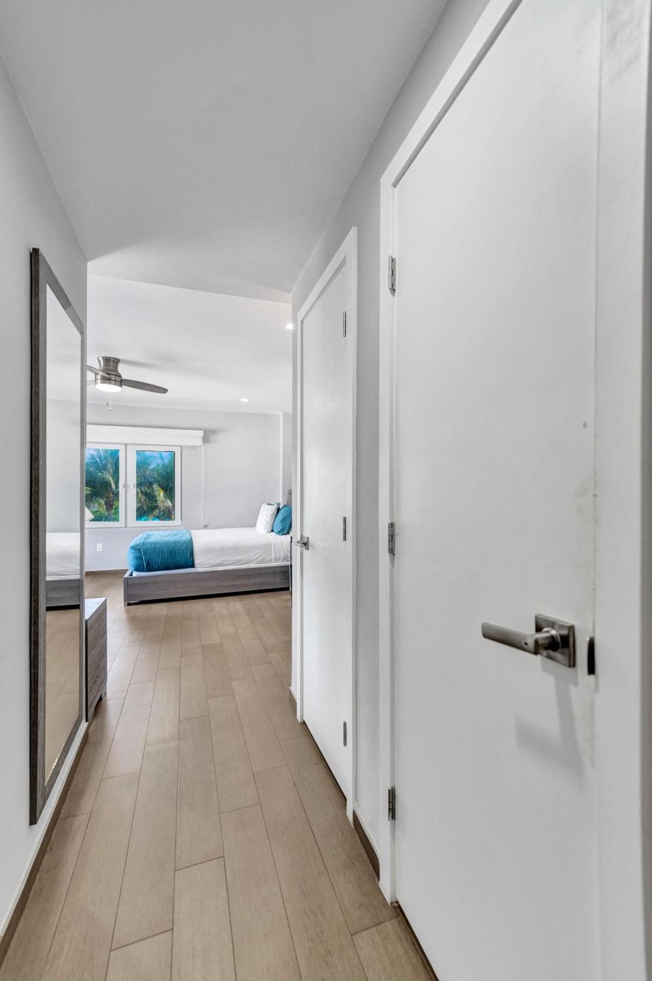 City View Corner Room with Two Double Beds