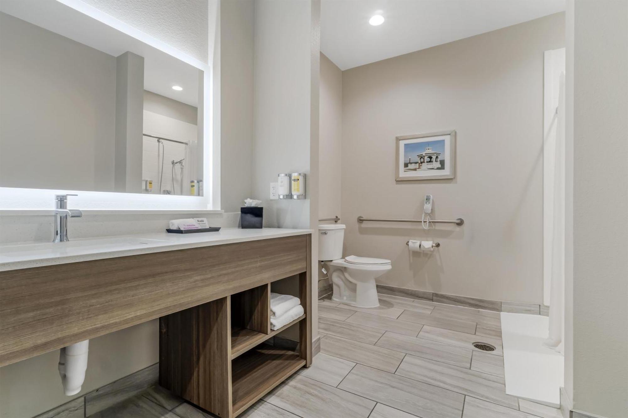 King Room with Roll-In Shower - Disability Access