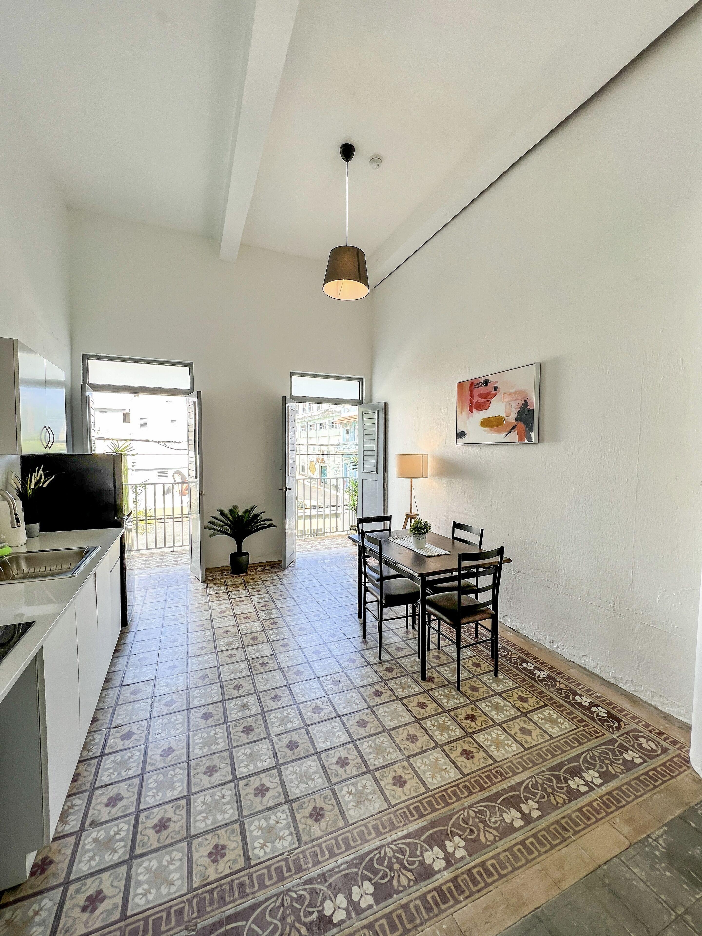 Two-Bedroom Apartment Balcony