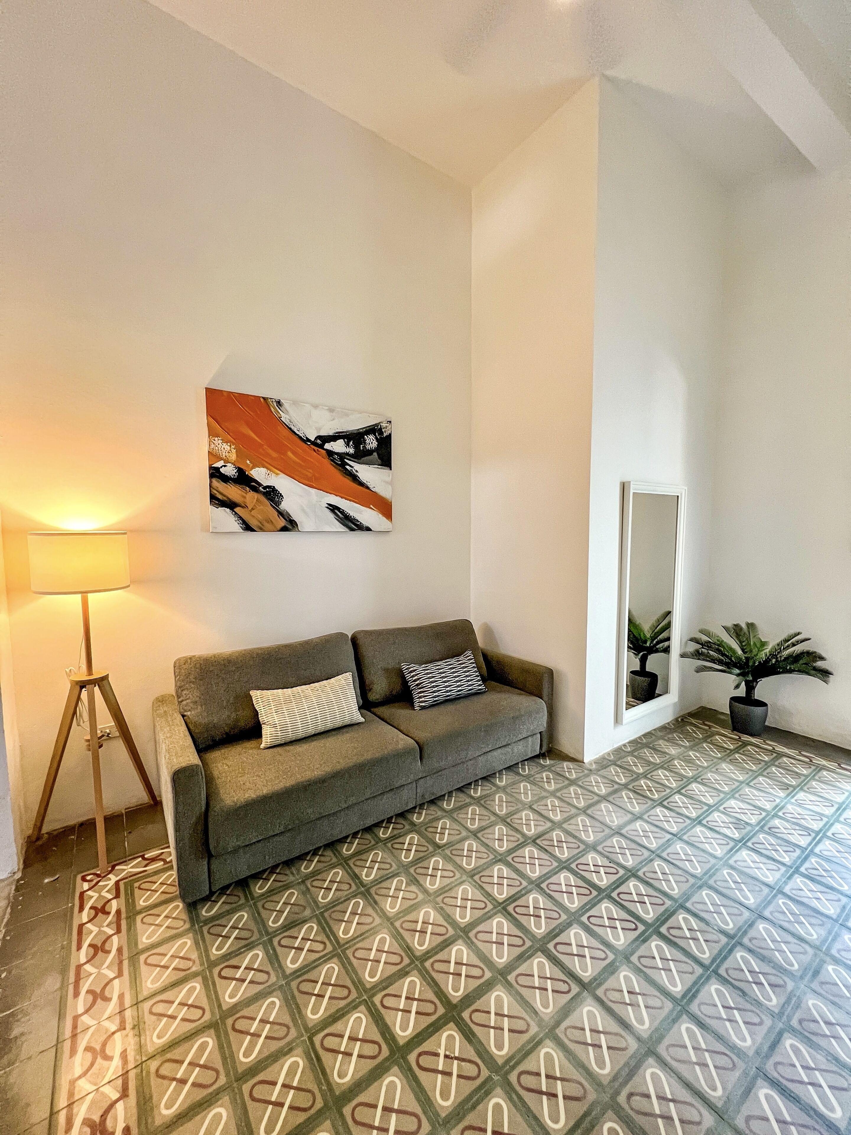 One-Bedroom Apartment Balcony