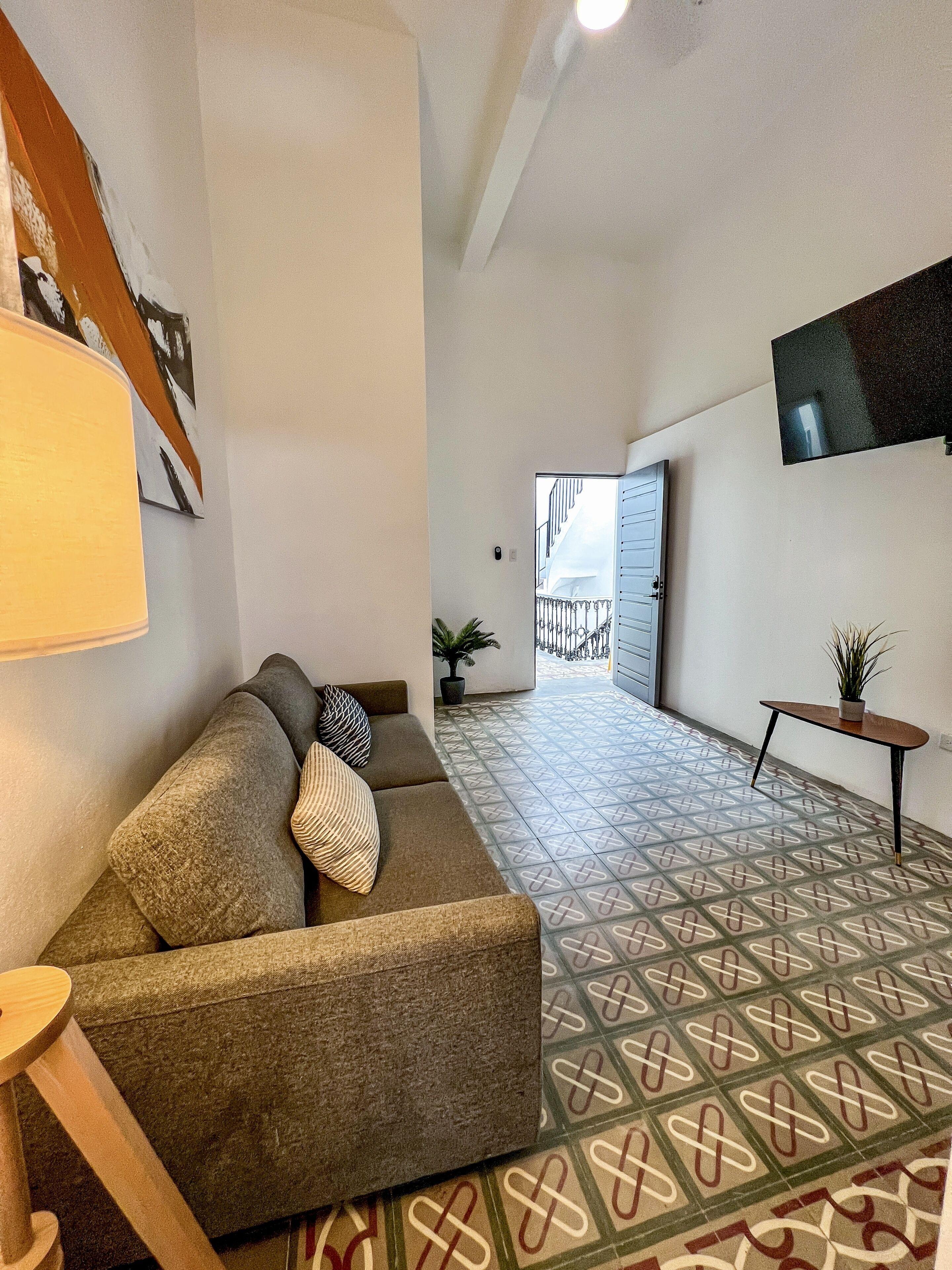 One-Bedroom Apartment Balcony