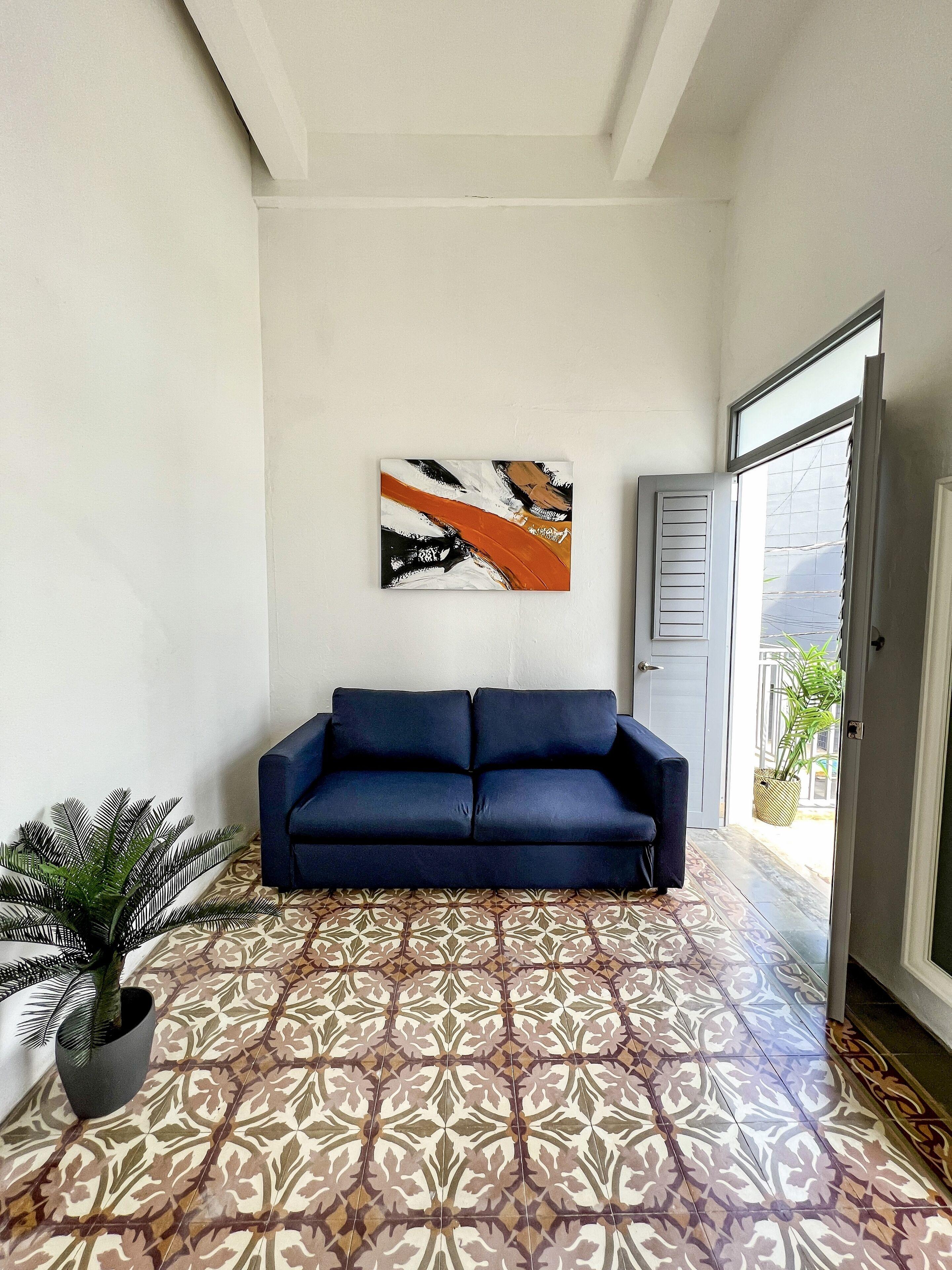 One-Bedroom Apartment Balcony