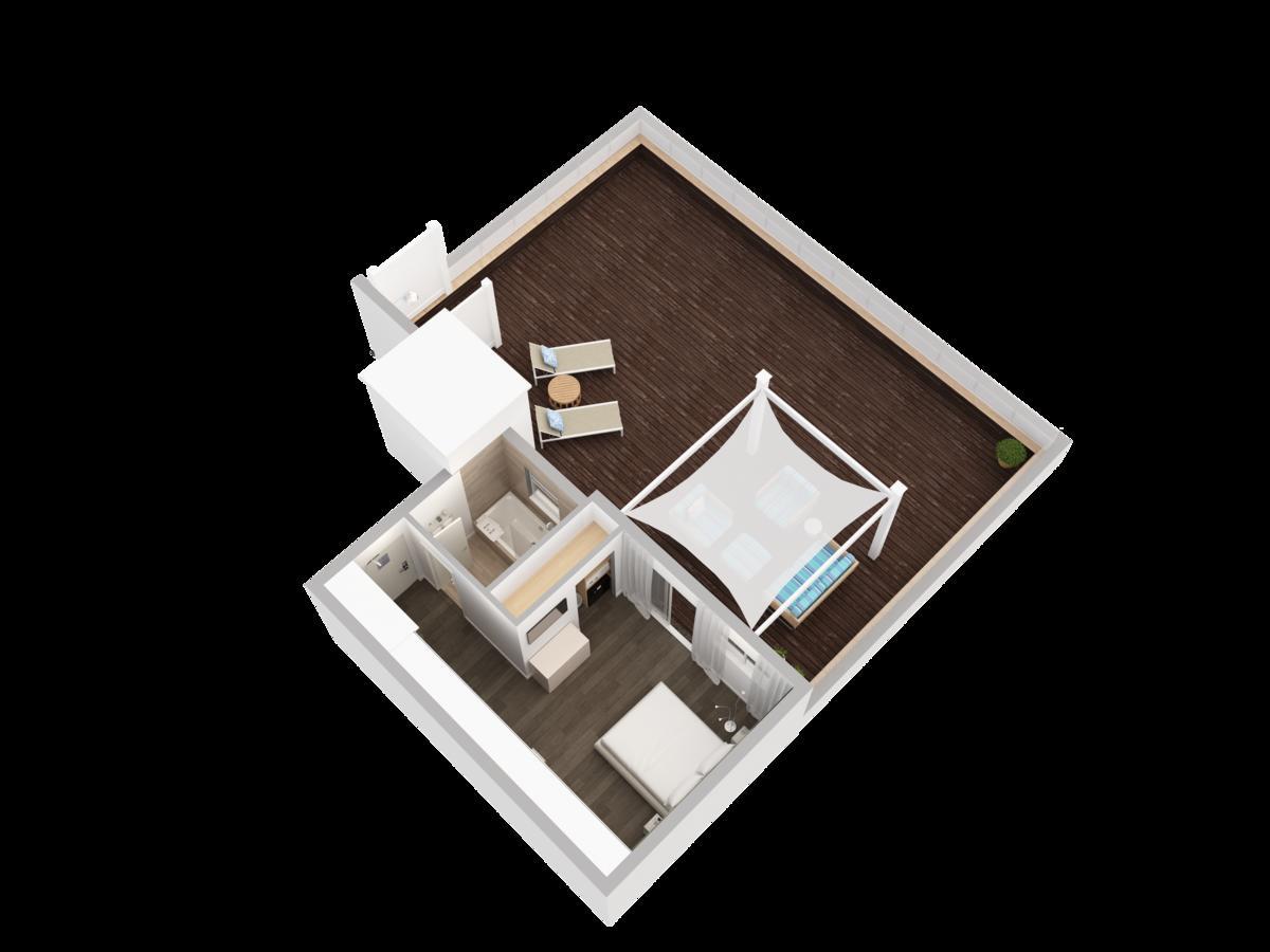 Ocean Front Room King Bed with Terrace