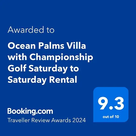 Ocean Palms Villa With Championship Golf Saturday To Saturday Rental-3