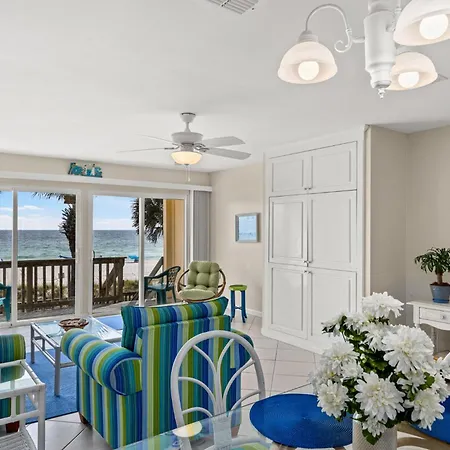 2Bd/25Ba Gulf Front Townhome Near Pier Park! Gulf Views! Beach Access!-3