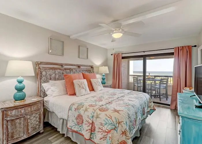 Amelia Surf And Racquet Club Condo - Oceanfront - Pools - Tennis Courts - Sleeps 4 Fernandina Beach