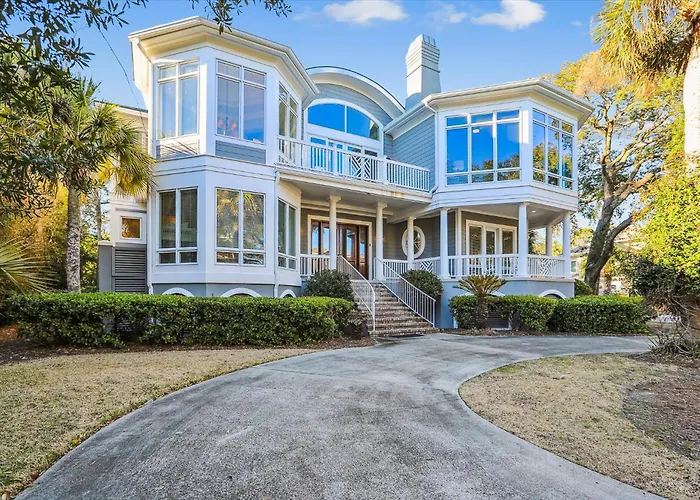 4 Brigantine, 2Nd Row, Private Pool, Elevator, Great For Large Groups, Free Golf Hilton Head Island
