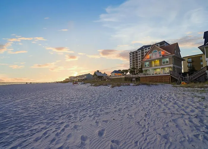 Emerald Belle - Gulf Front Home With Ocean Views & Spacious Deck Destin