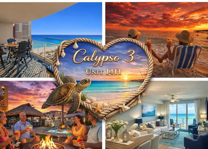 Oceanview 3Br Near Pier Park, Pool And Hot Tub Aparthotel Panama City Beach