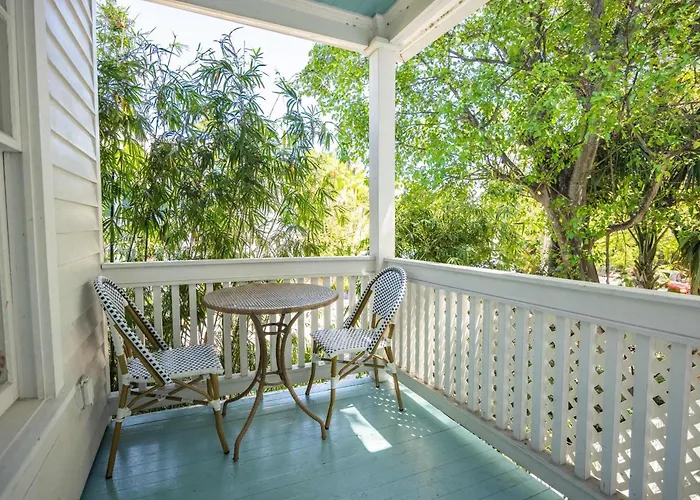 King Suite Balcony - At James House Key West