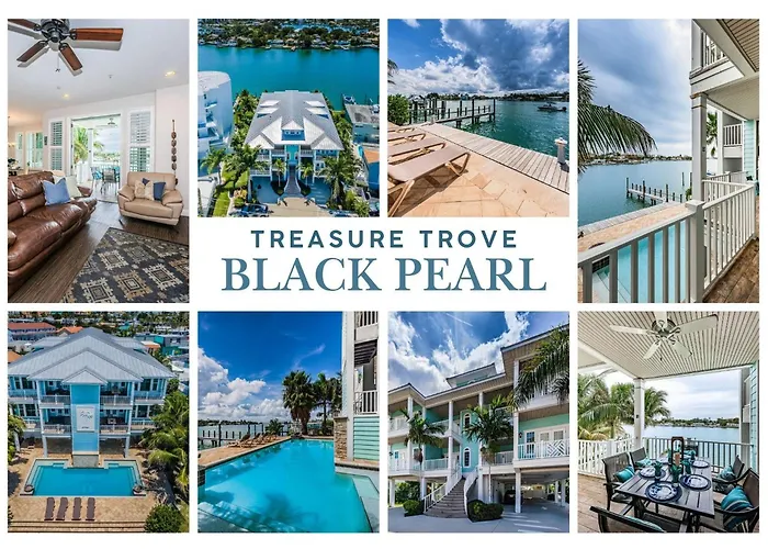 Treasure Trove Waterfront Pearl Villa St. Pete Beach